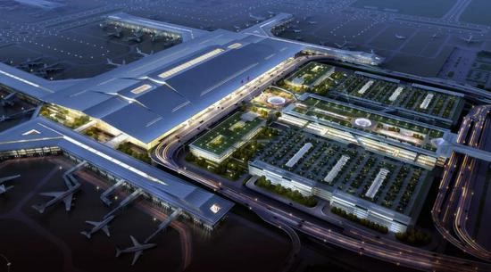 長(zhǎng)安盛殿  絲路新港 電勘院助力西安咸陽(yáng)國(guó)際機(jī)場(chǎng)再騰飛